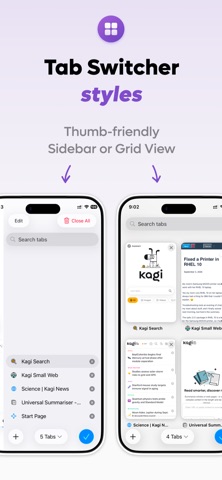 Orion Browser by Kagi Screenshot 9 of 10