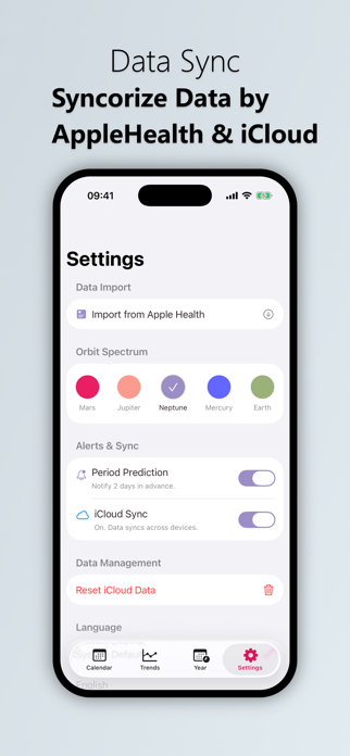 Orbit - Period Tracker Screenshot 3 of 5