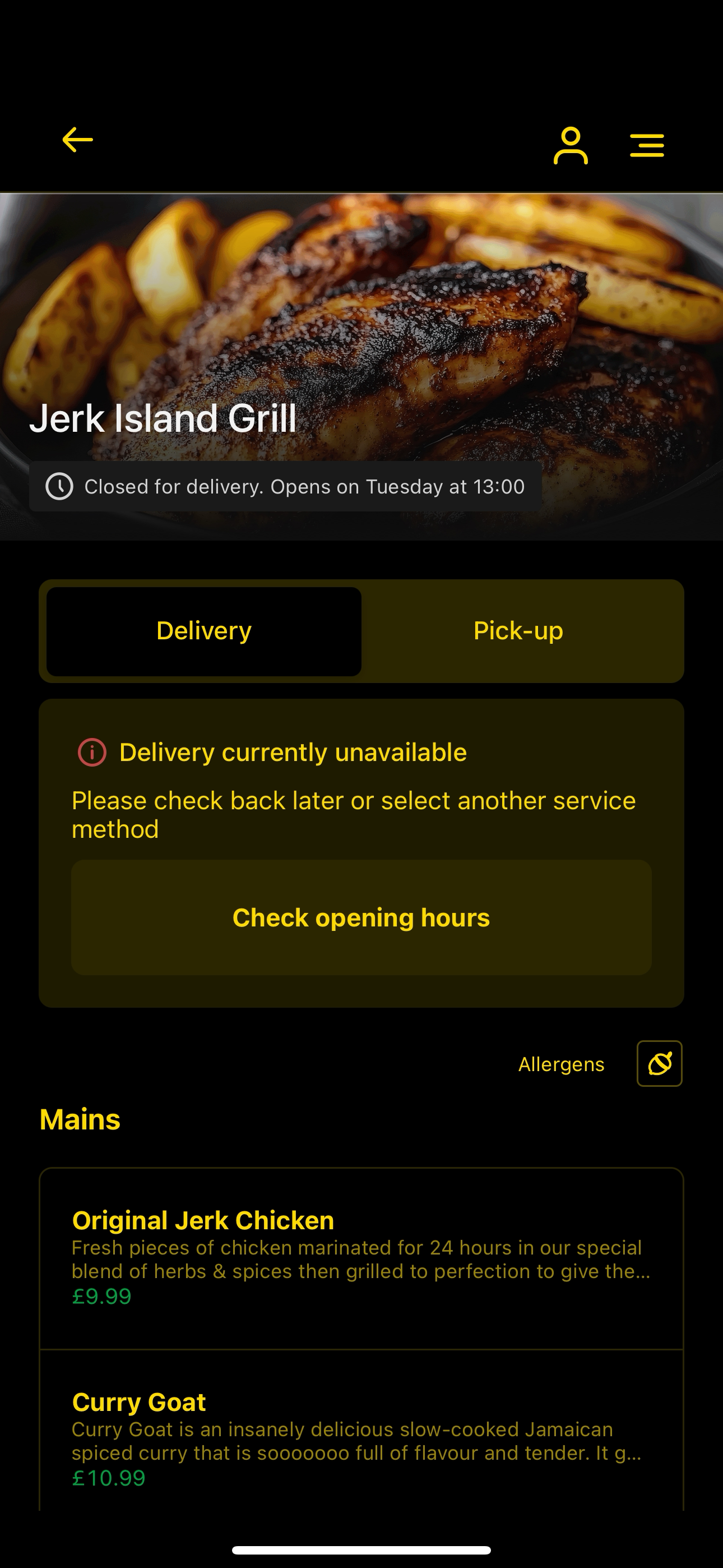 Jerk Island Grill UK screenshot 3