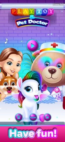 Play Toy & Pet Doctor iPhone screenshot
