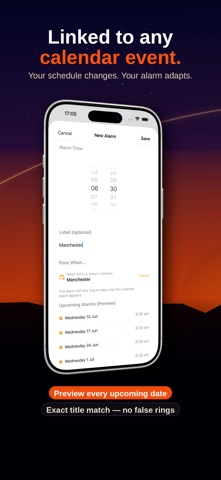 Calendar Alarms Screenshot 2 of 5