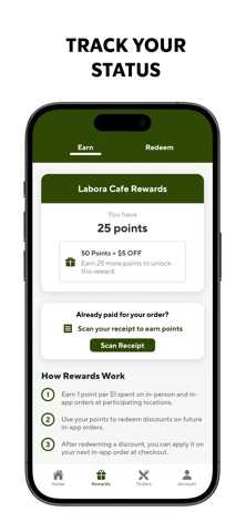 Labora Cafe Rewards Screenshot 2 of 4