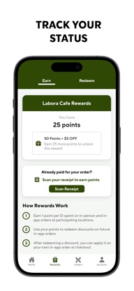 Labora Cafe Rewards screenshot 2
