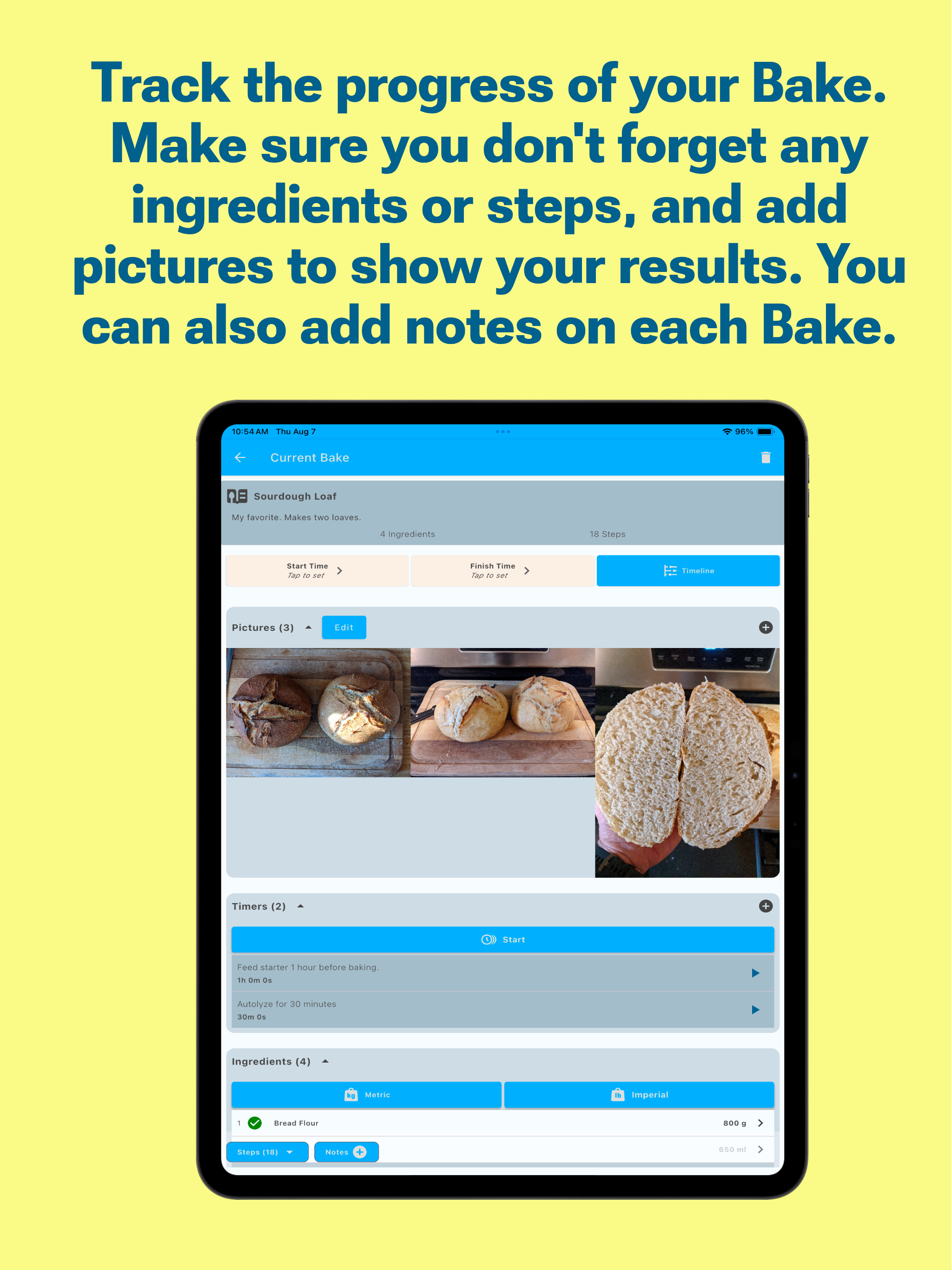 Baking Journal