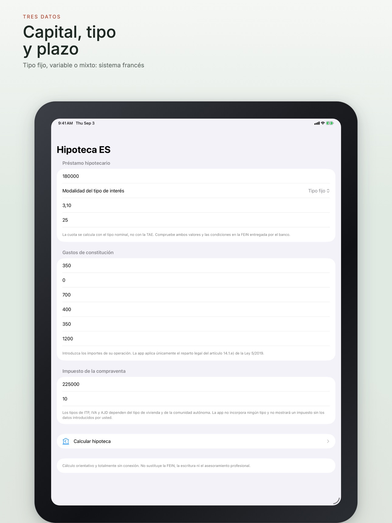 Screenshot 5 of Hipoteca ES: Calculadora