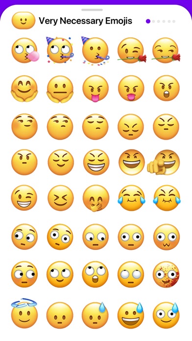 Screenshot #3 pour Very Necessary Emojis