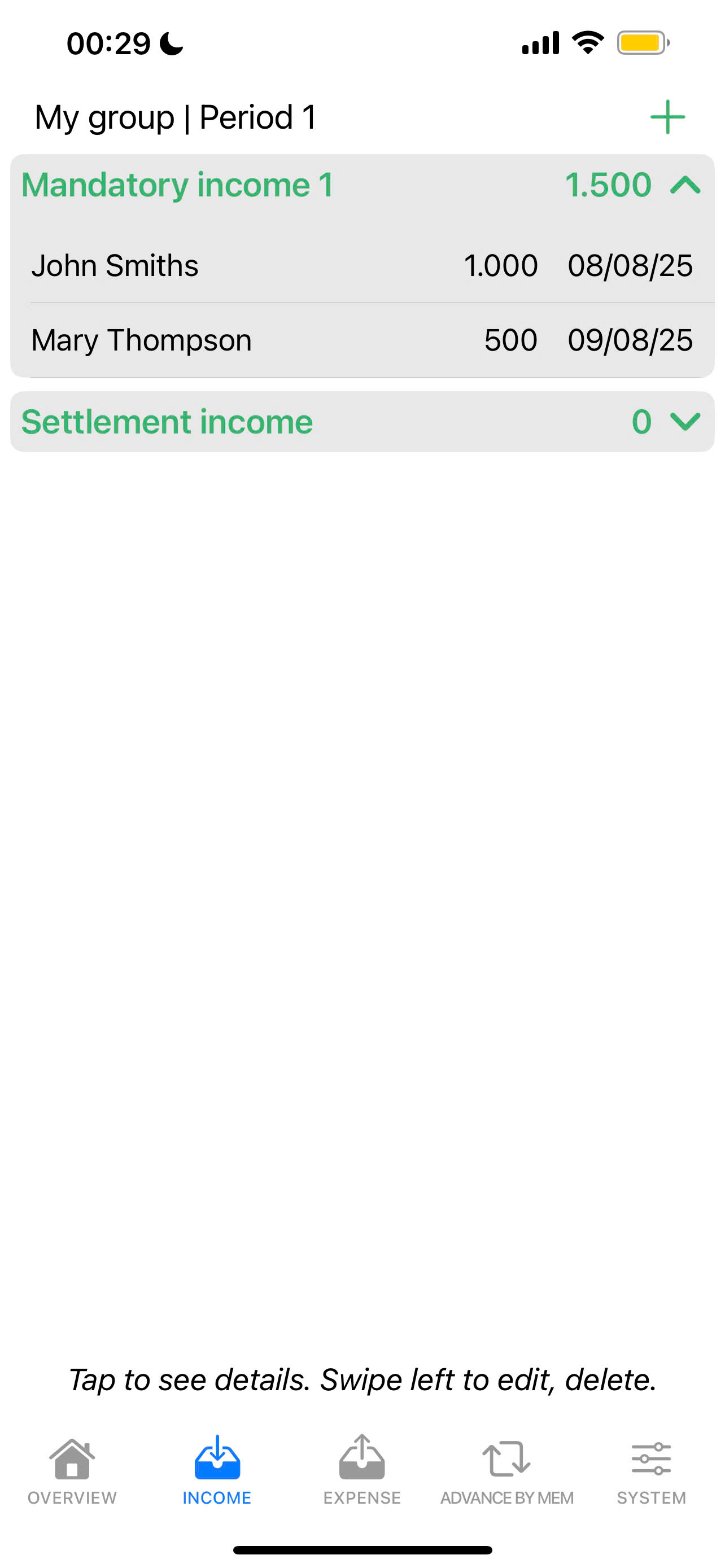 Group Money