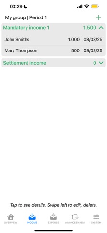 Group Money screenshot