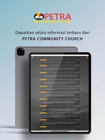 PETRA COMMUNITY CHURCH iPad screenshot