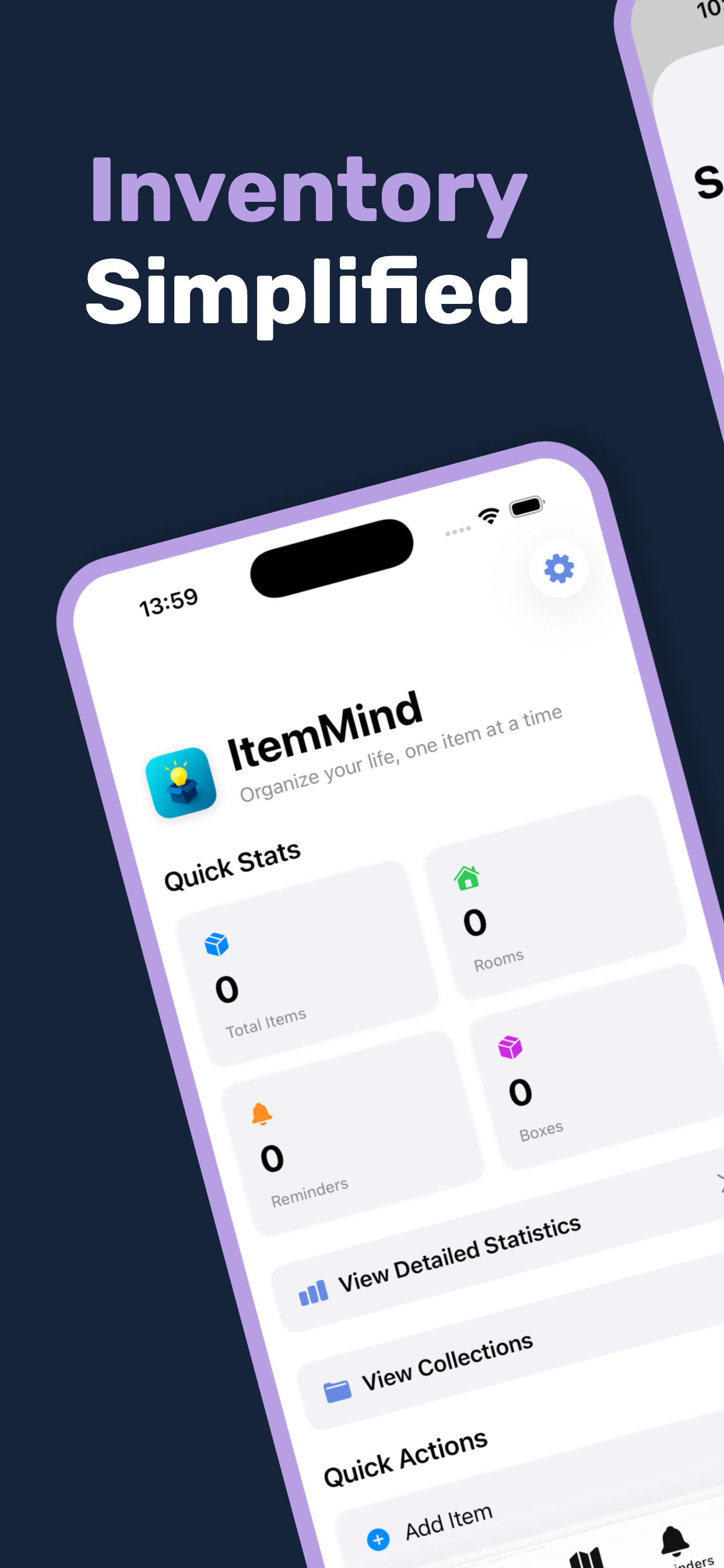 ItemMind – Home Inventory