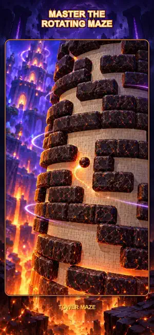 Tower Maze Climb & Escape Lava screenshot 2