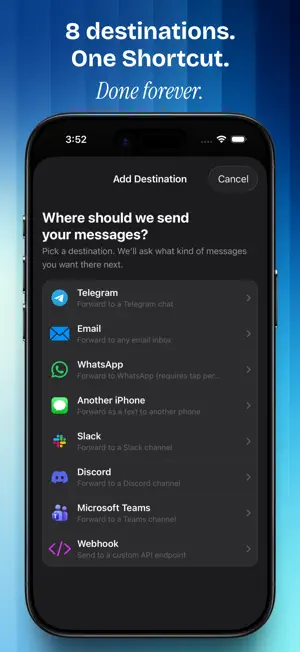 Relay: SMS Forwarding screenshot 2