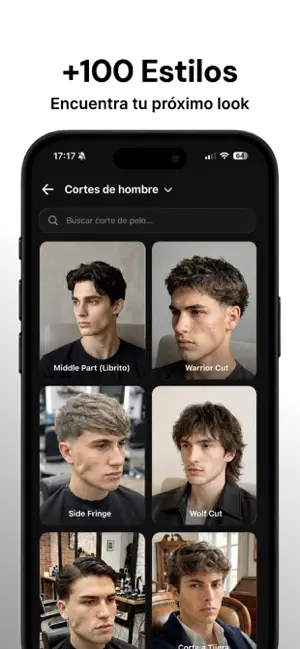 Cutmax: Tu Corte Ideal con IA iPhone screenshot 5