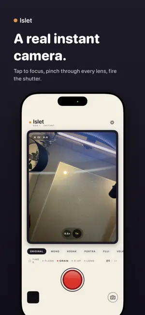 Islet - Retro Camera screenshot 1