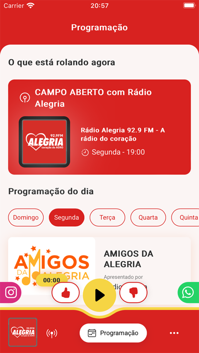 Rádio Alegria Screenshot