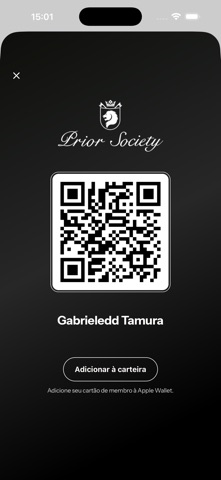 The Prior Society iPhone screenshot