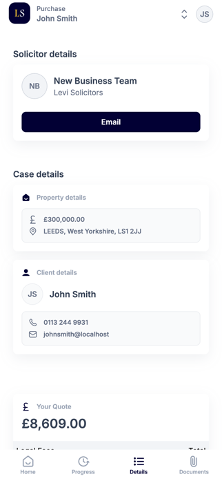 Levi Solicitors Screenshot 6 of 10