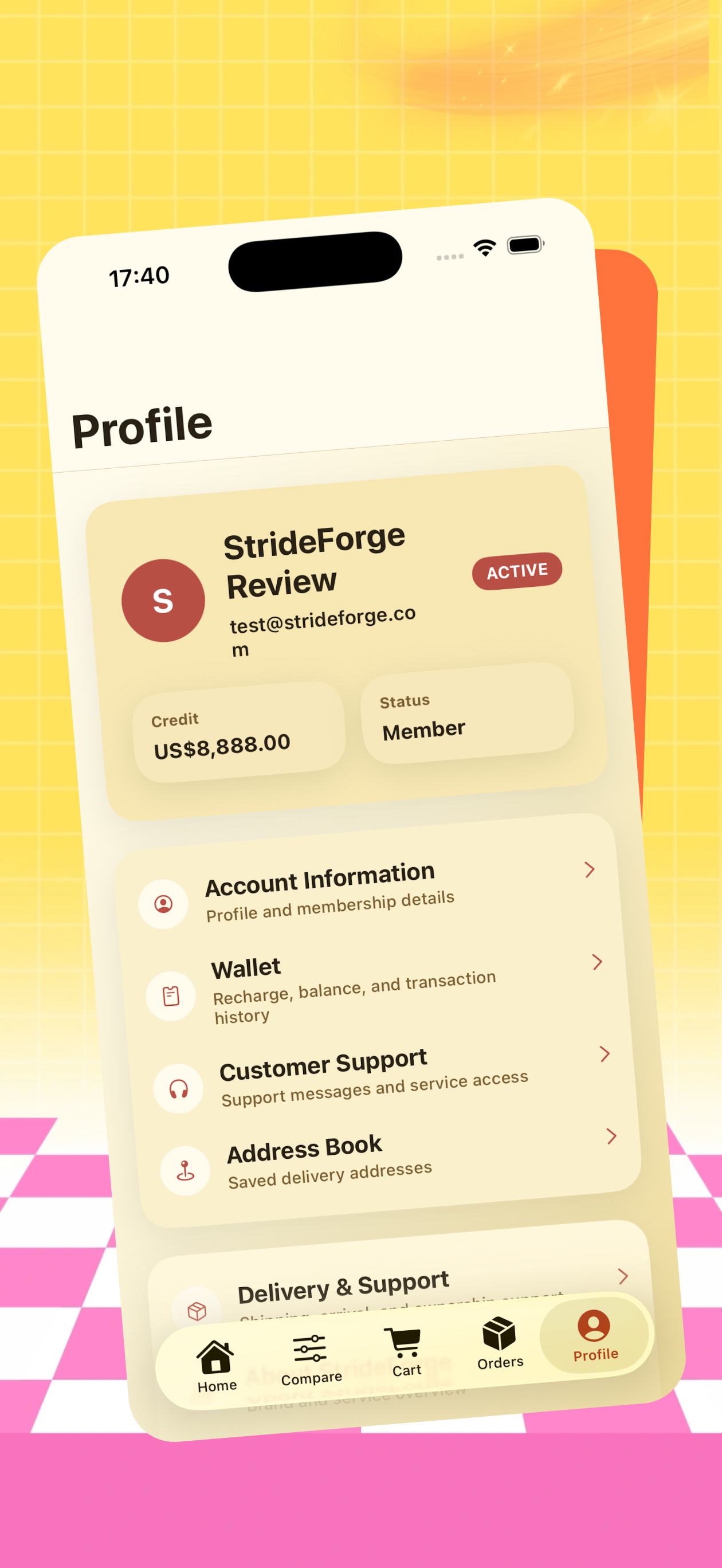 StrideForge screenshot 3