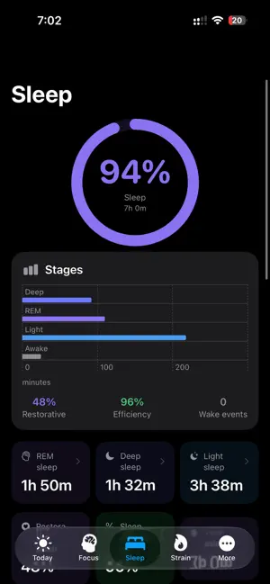 OutPerform Health Tracker screenshot 2