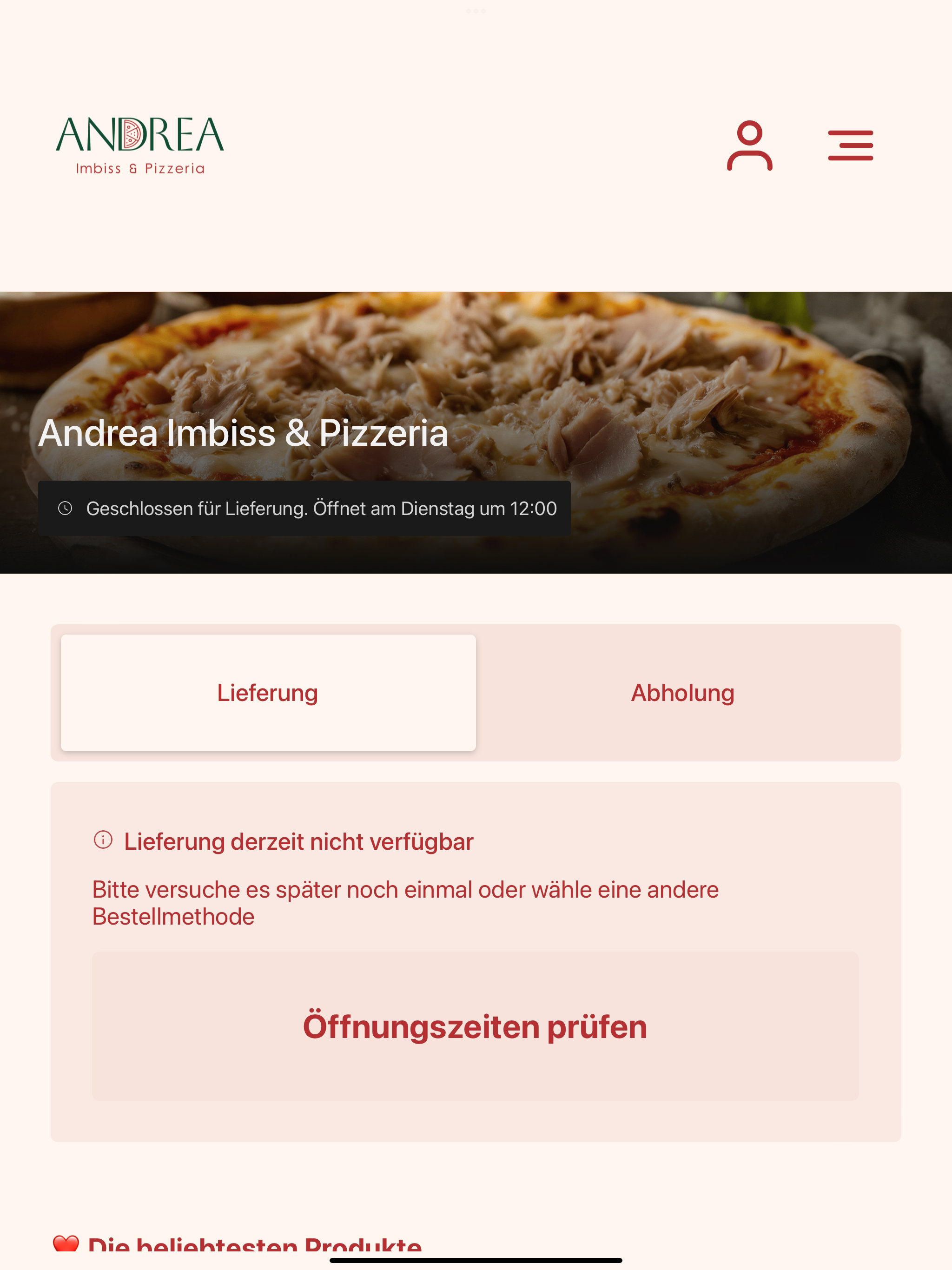 Andrea Imbiss & Pizzeria screenshot 5