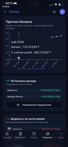 Finesly - финансовый помощник screenshot