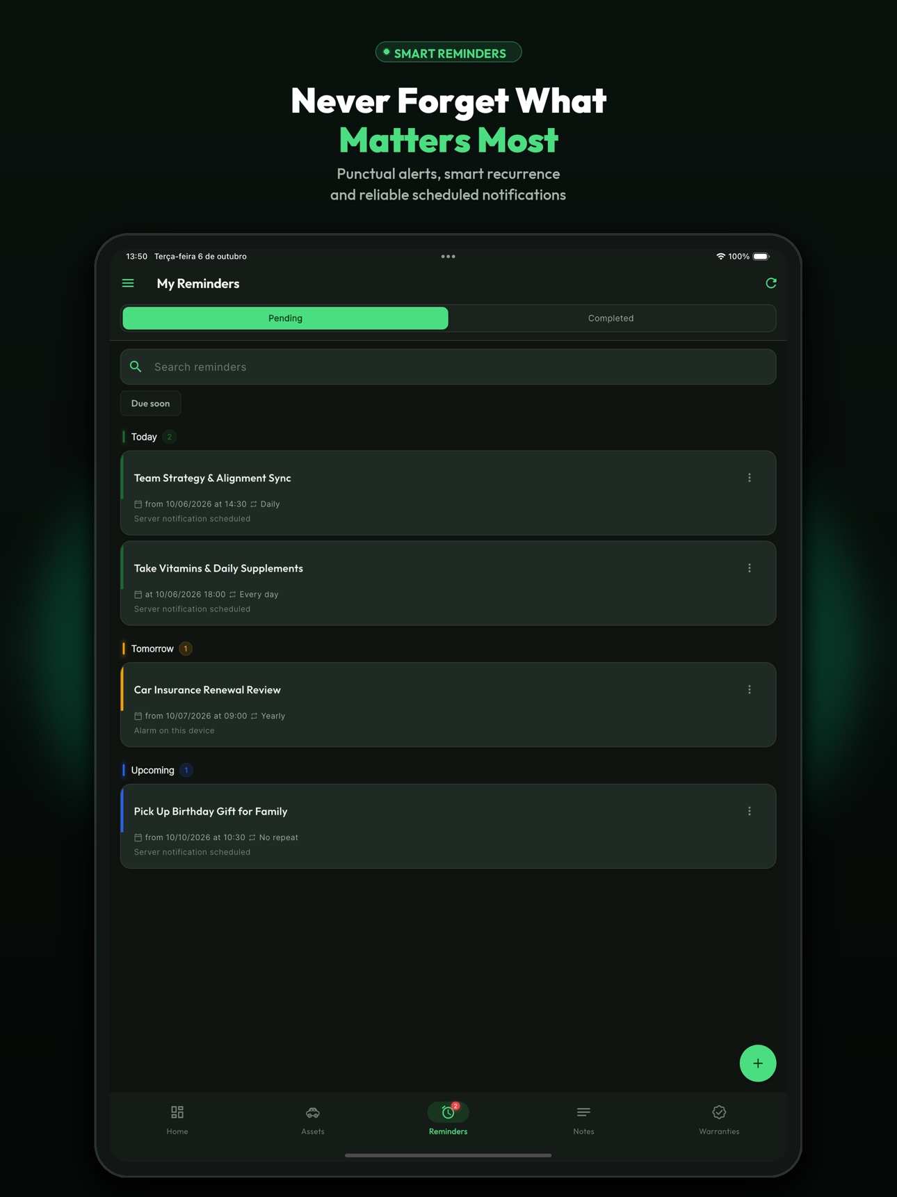 Screenshot 6 of Remember: Reminders & Notes