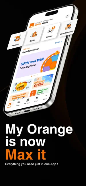 Orange Max it - Egypt screenshot 1