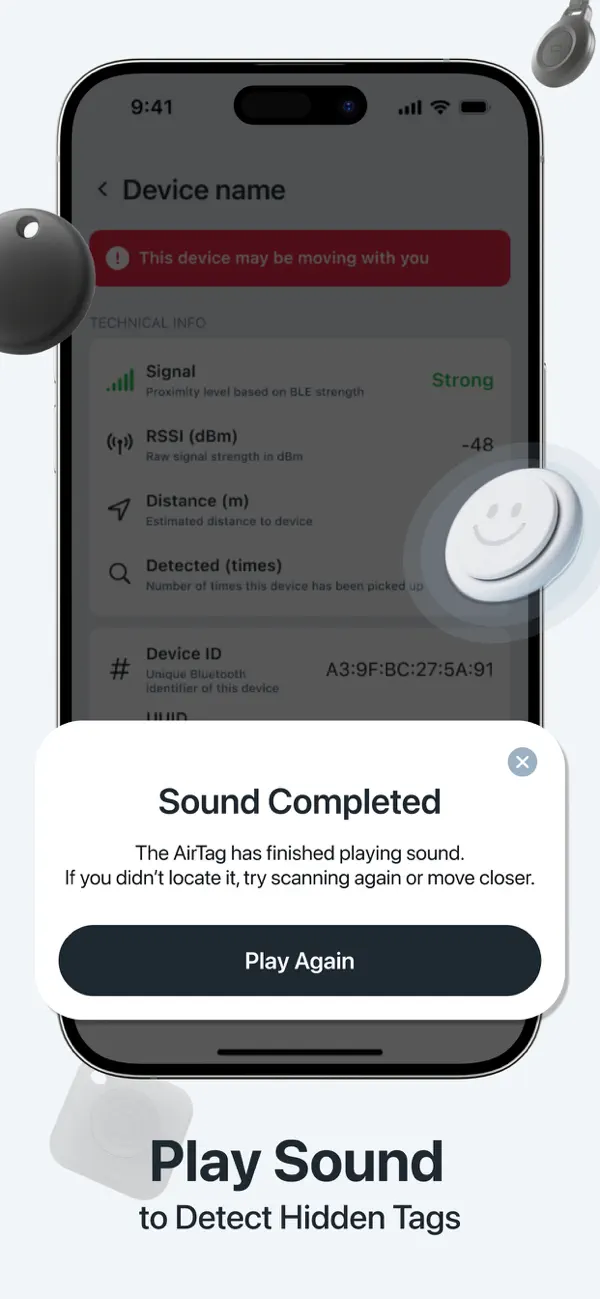 #4. Tracker Detect: Air Tag Finder (iOS) Podle: Phong Pham