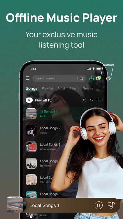 Offline Music Player ‣Play MP3
