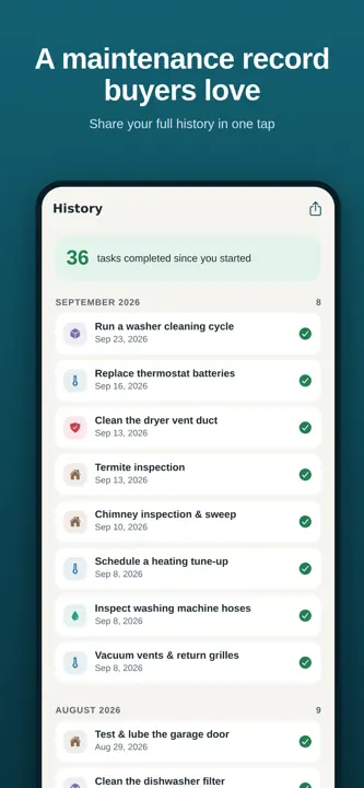 HomeRounds: Home Maintenance screenshot 5