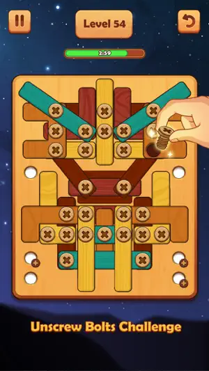 Wood Nuts & Bolts: Unscrew screenshot 3