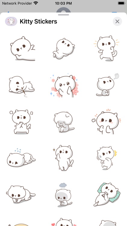 Kitty Stickers - WAStickers