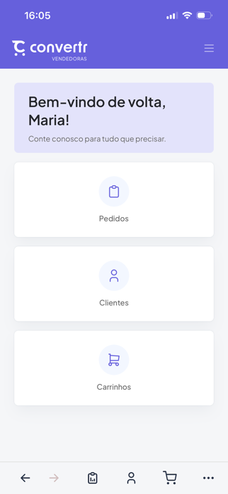 Convertr Vendedoras Screenshot 1 of 4