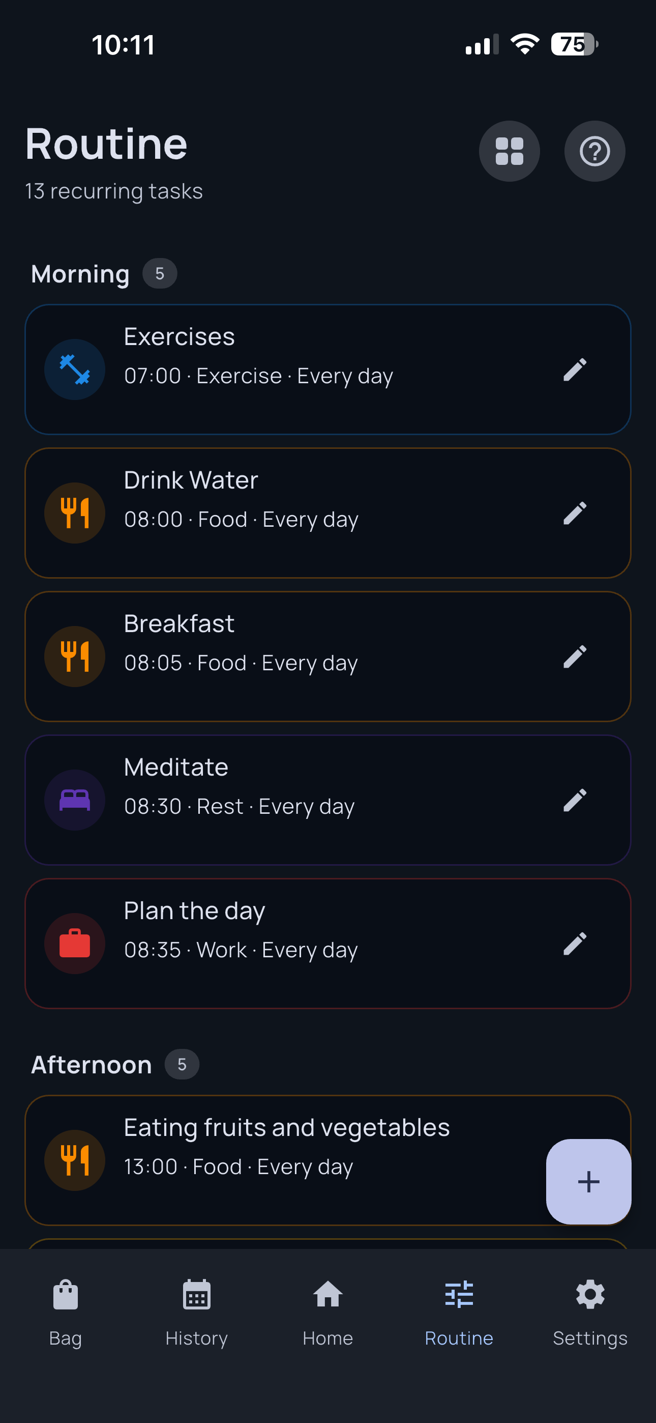 Habitum: Routines & Habits screenshot 2