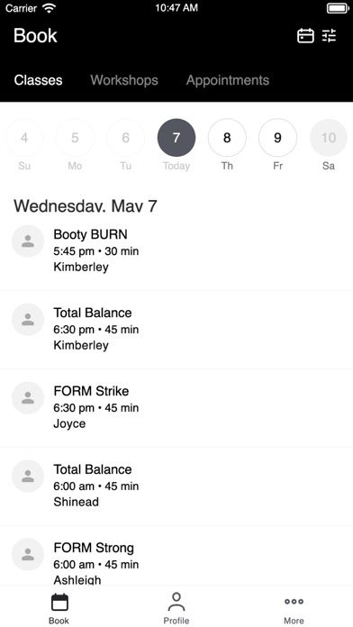 BALANCE X FORM Screenshot 2 of 3