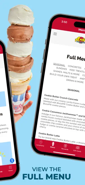 Andy's Frozen Custard iPhone screenshot 4