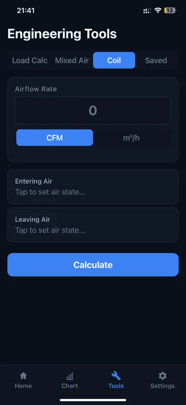 AirCalc Psicrométrico screenshot 5 of 7