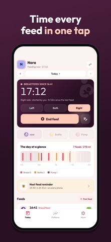 Easy Breastfeeding Tracker Screenshot 1 of 6