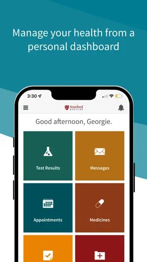 Stanford Health Care MyHealth screenshot 1