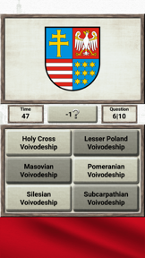 Poland Geography - Quiz Game screenshot