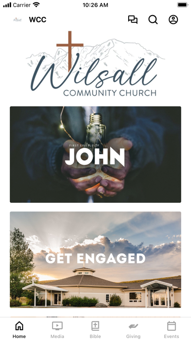 Wilsall Community Church Screenshot