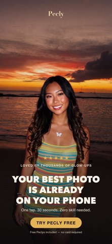 Pecly: Photo Retouch & Editor iPhone screenshot