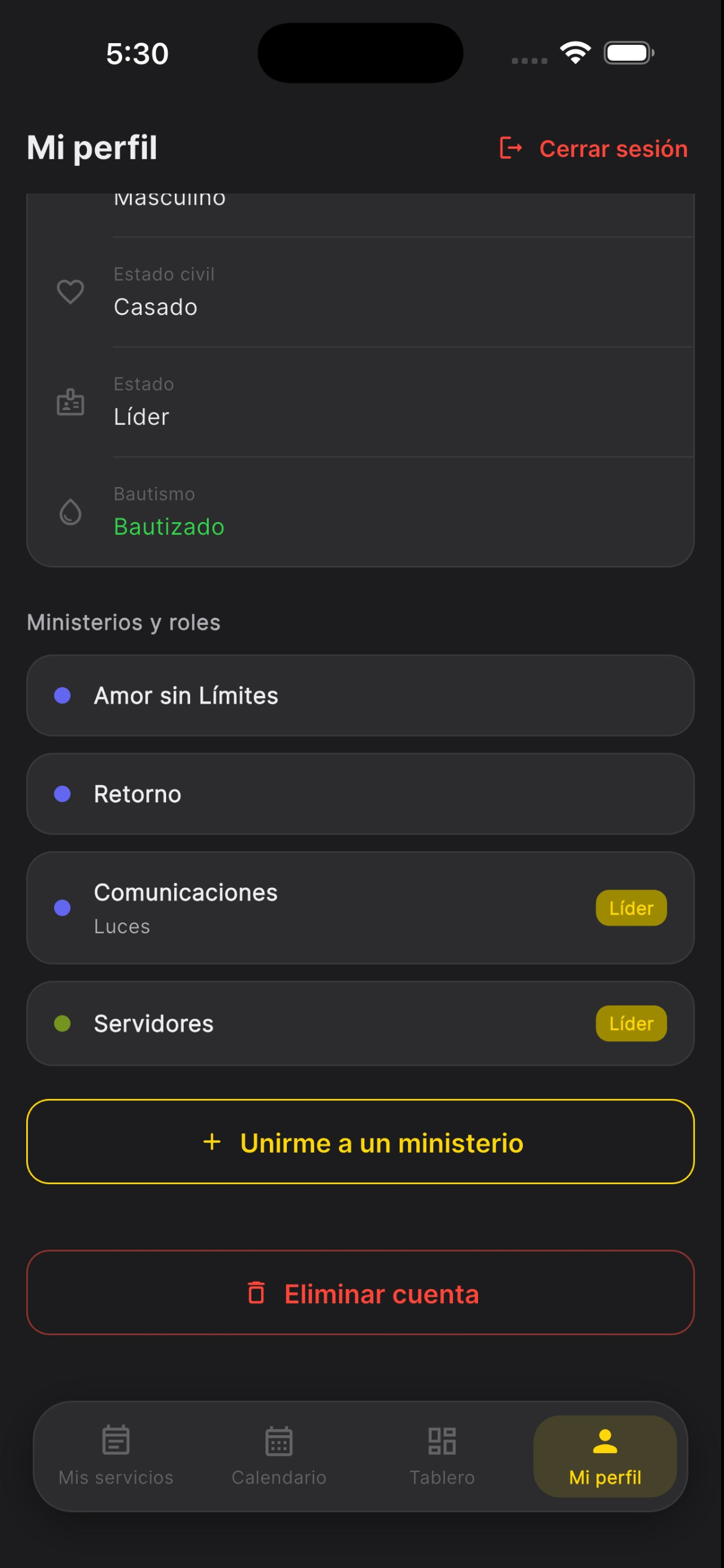 Members Calendar screenshot 9