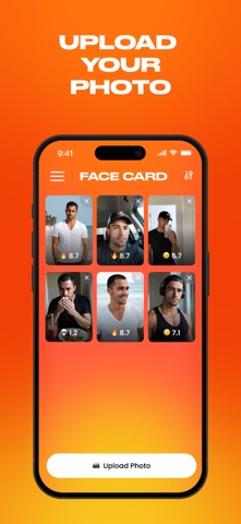 FACE CARD‎ iPhone screenshot