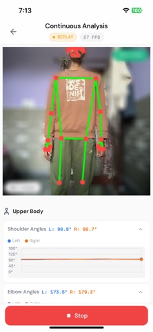 Gait Analysis Vision screenshot