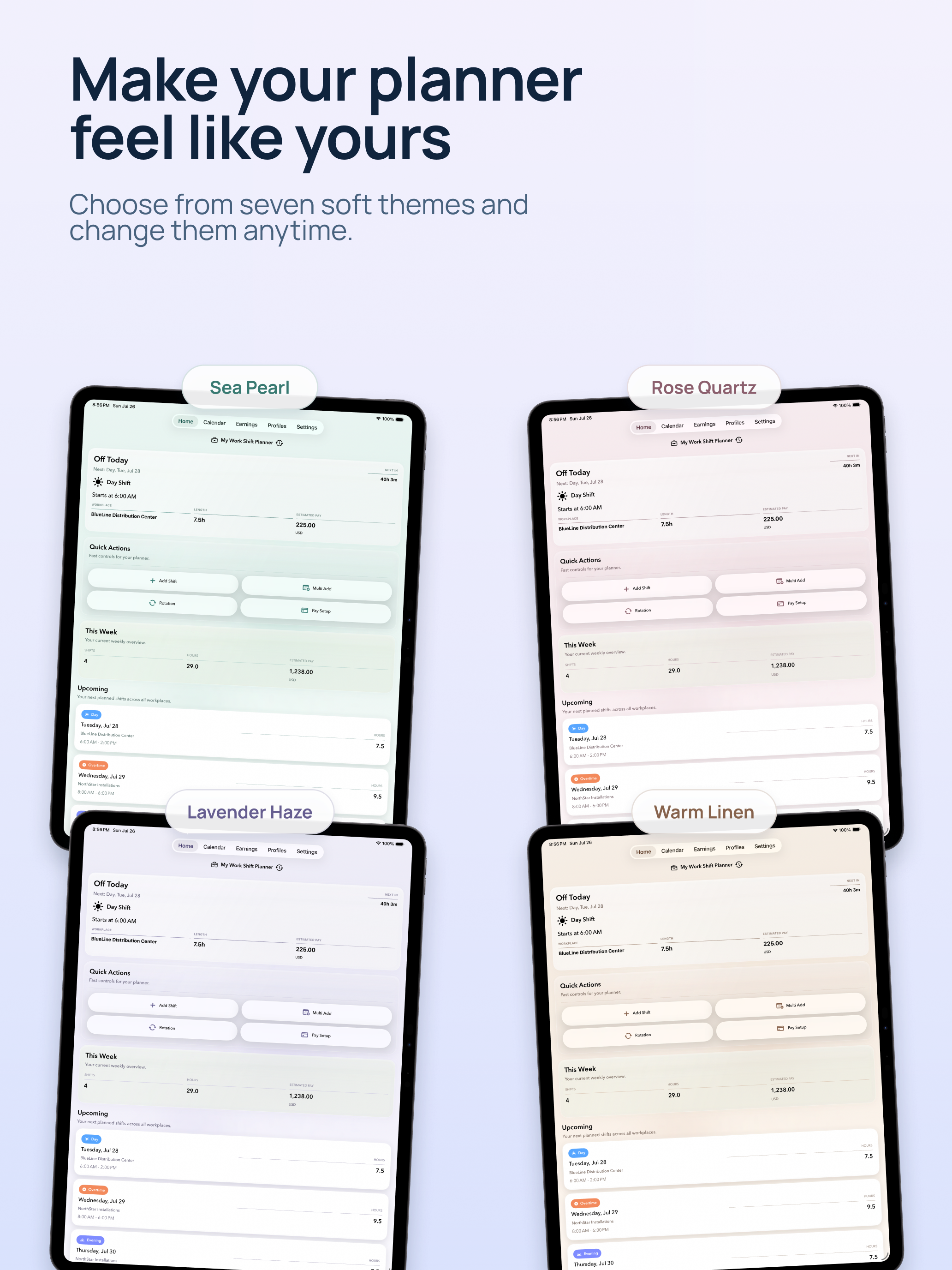 My Work Shift Planner screenshot 14