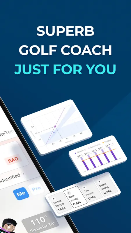 GolfFix AI Golf Swing Analyzer screenshot 2 of 9