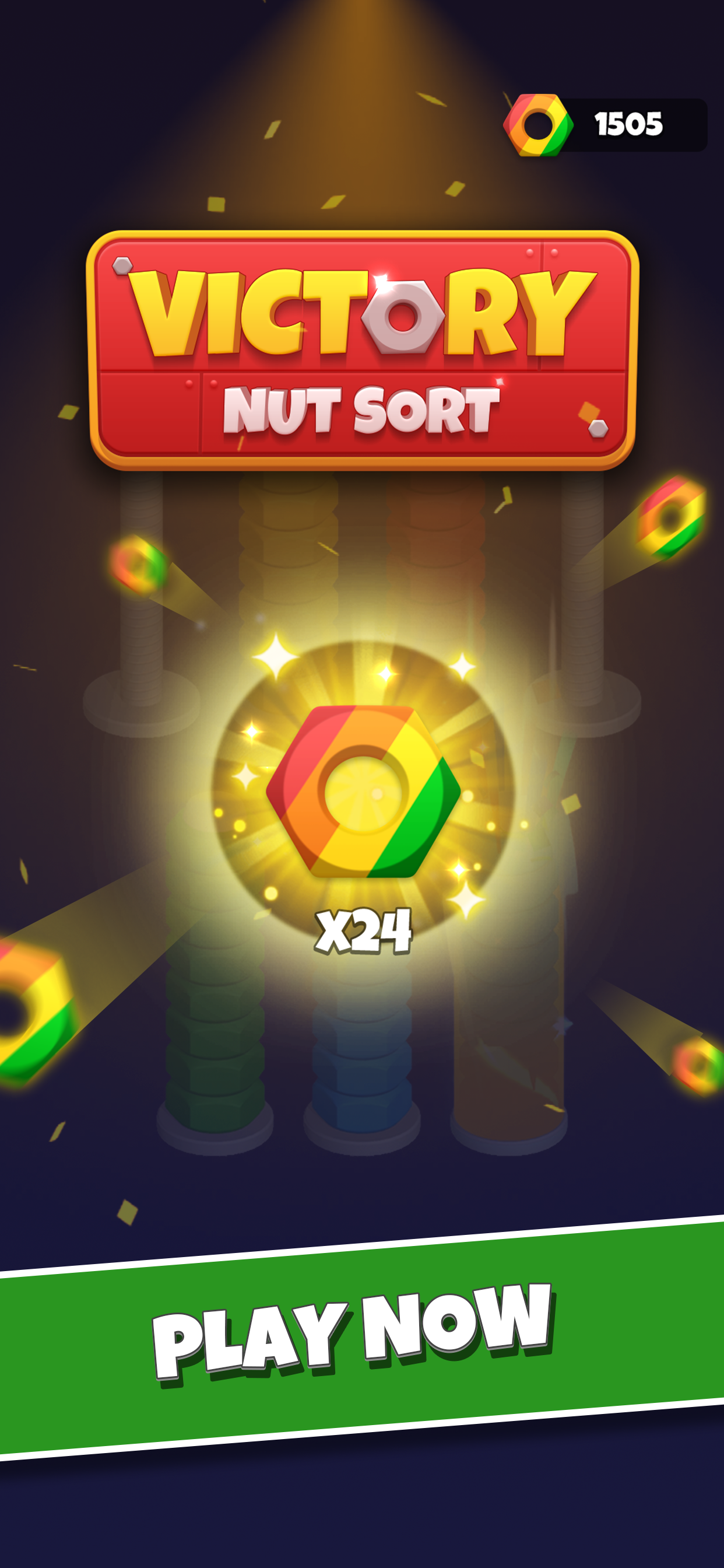 Nut Sort-Color Puzzle Games screenshot 7