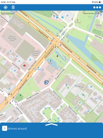 DroneScout pro iPad screenshot