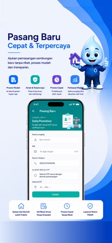 PDAM MOBILE Screenshot 1 of 4